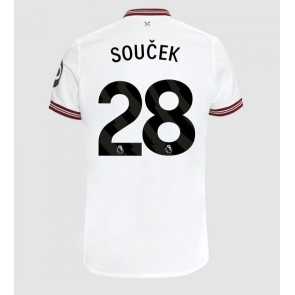 West Ham United Tomas Soucek #28 Gostujuci Dres 2023-24 Kratak Rukavima